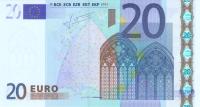 p10u from European Union: 20 Euro from 2002